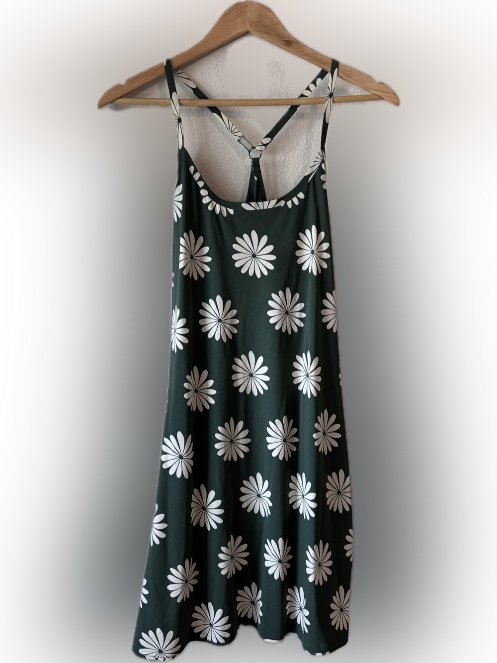 Outdoor Voices Green Daisy Exercise Dress